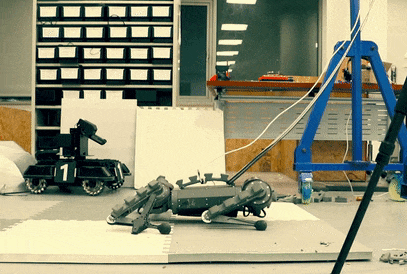 Innovative Shins Turn Quadrupedal Robot Biped