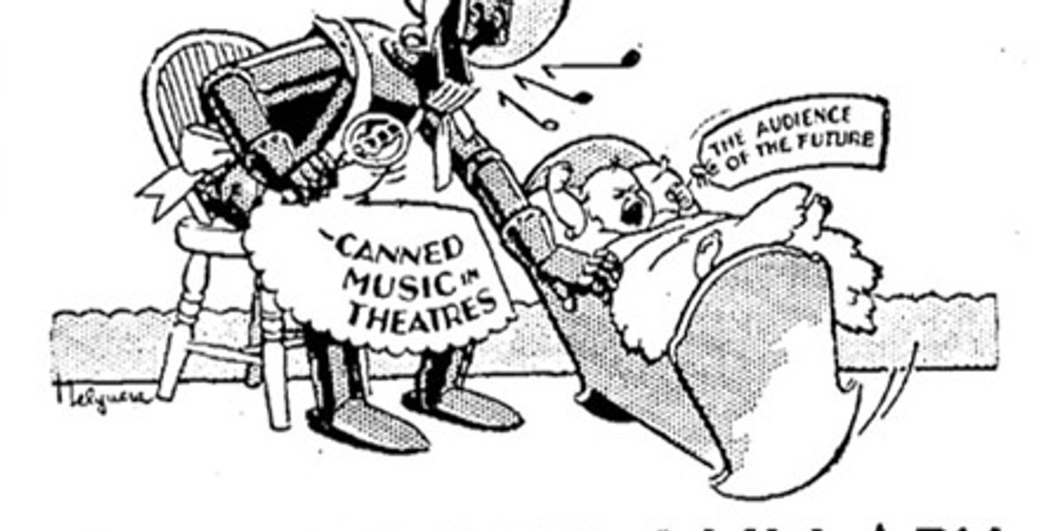In 1930, Robots Were Stealing Musicians' Jobs